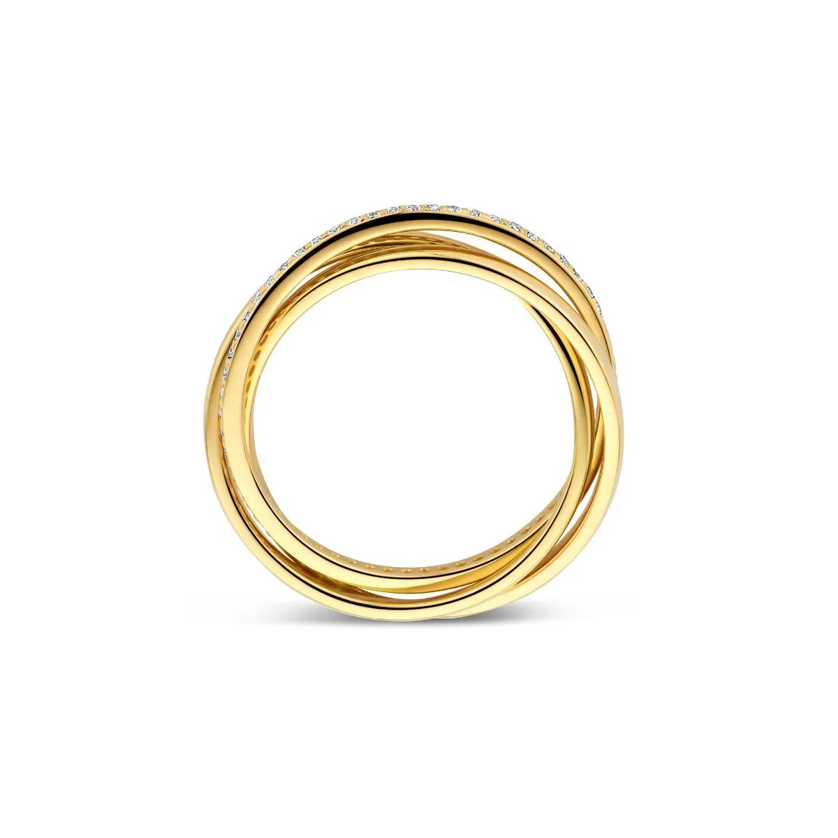 Thumbnail - Parte Di Me Ring - Ponte Vecchio Lanza Ring - Gr. 52 - in Gold - für Damen