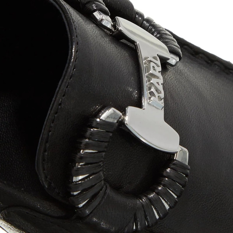 Karl Lagerfeld Pumps Eleia Brooch Loafer Black Lthr(Image 8)
