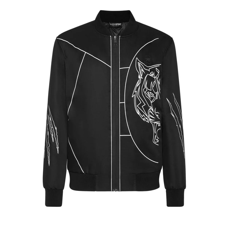 Plein Sport Bomberjacke Bomberjacke Tiger schwarz