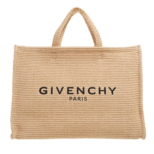 Givenchy Large G Tote Shopping Raffia White | Shopping Bag | fashionette