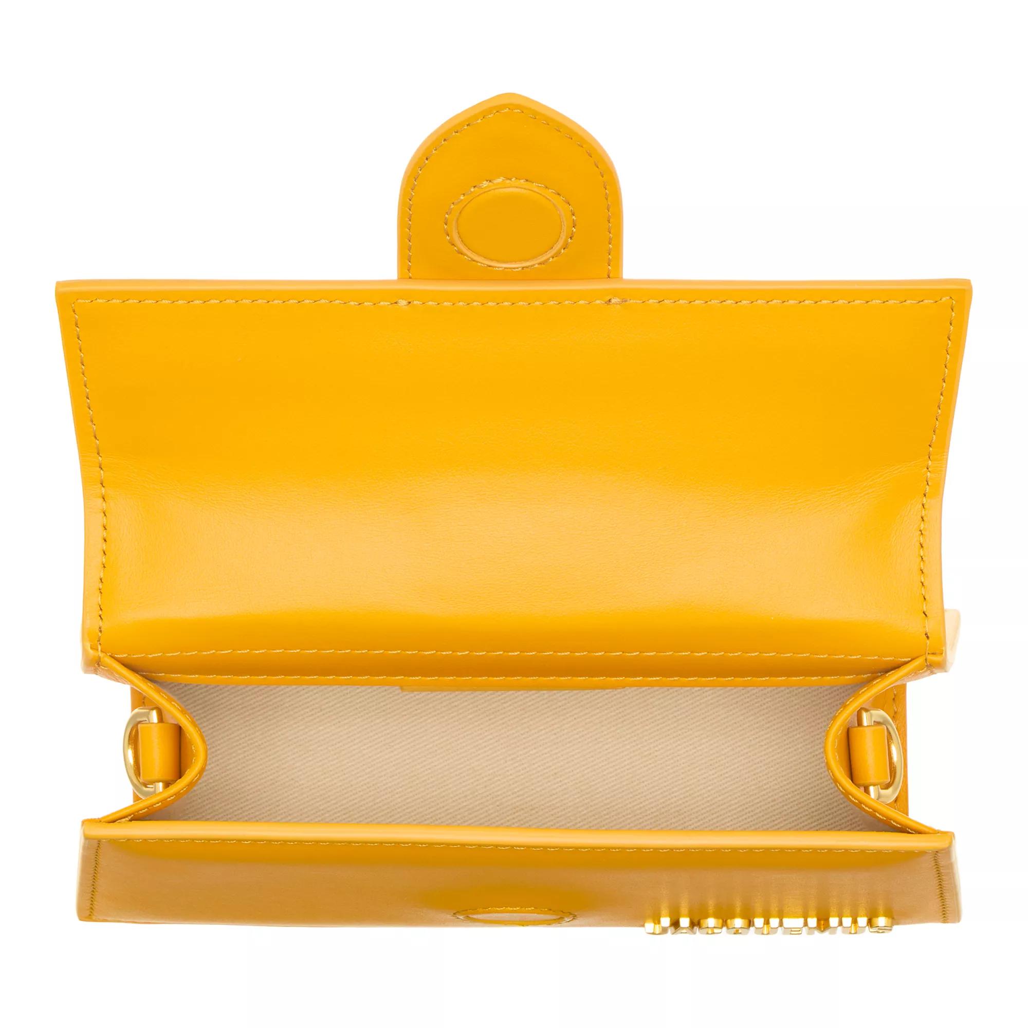 Jacquemus Satchels Le Bambino Mini Flap Bag in oranje