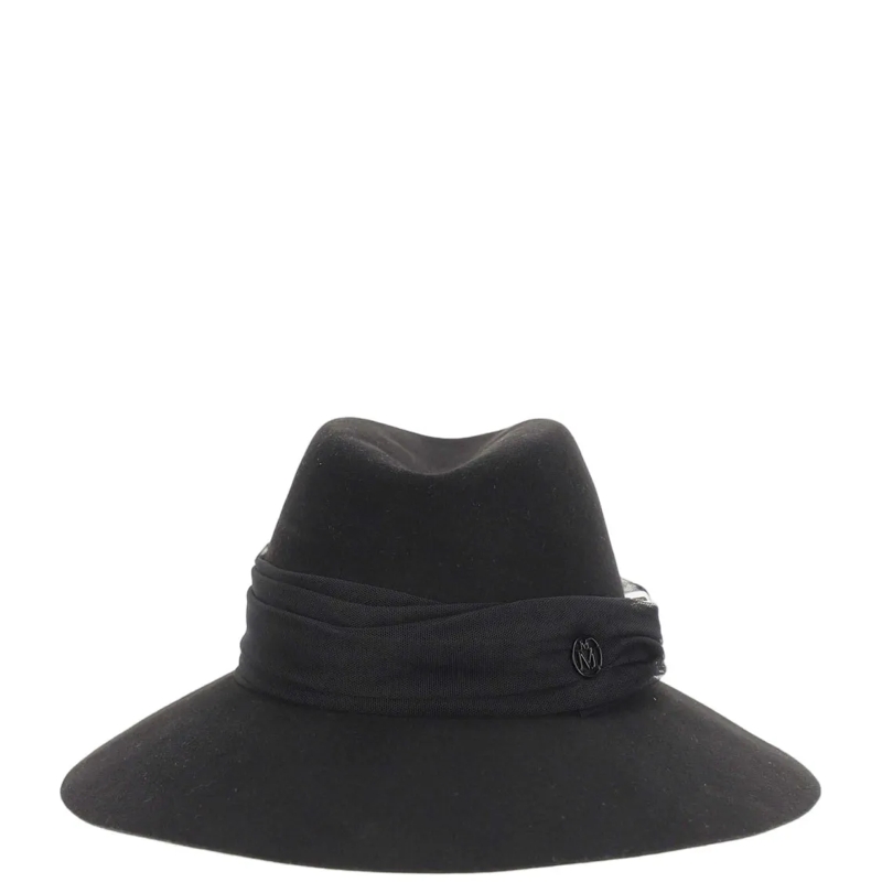 Maison Michel Hoed Fedora Kate Hat Black
