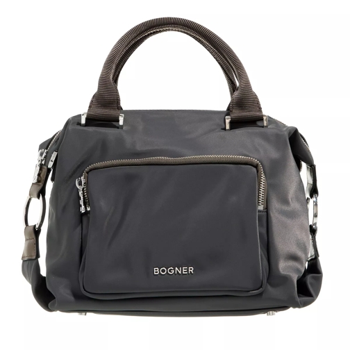 Bogner Klosters Sofie Handbag Small Darkgrey Rymlig shoppingväska