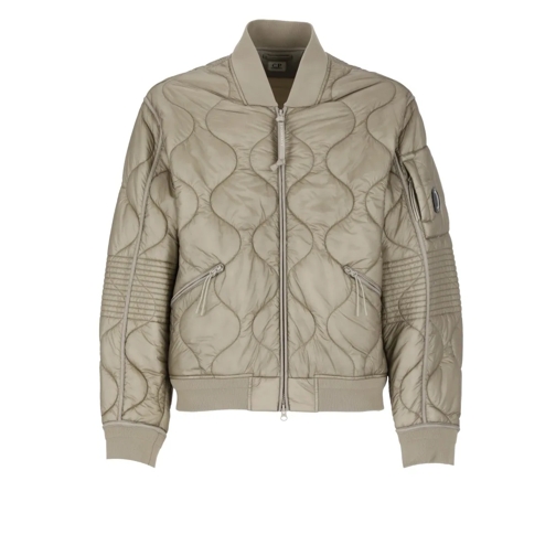 CP Company Padded And Quilted Jacket Grey Dunjackor