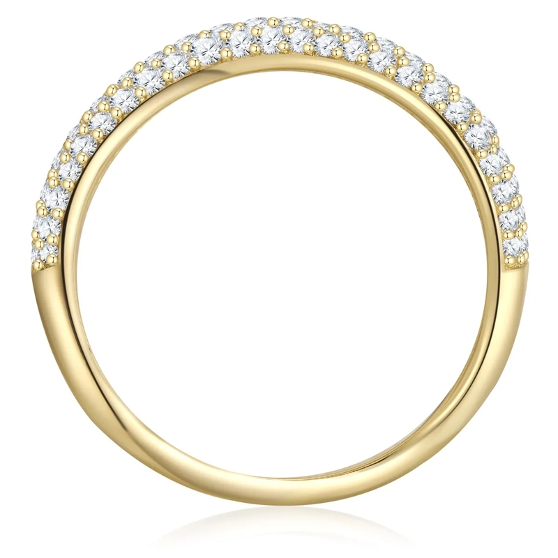 Glanzstücke München Ring Sterling Silber Ring Zirkonia gold(Image 4)