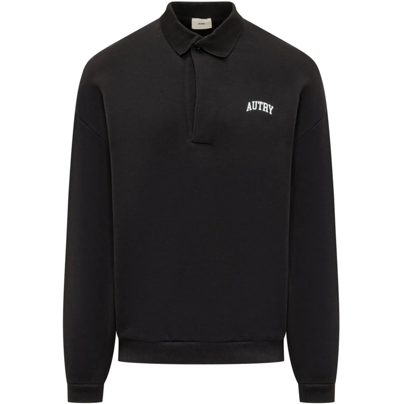 Autry International  Felpa con Logo schwarz