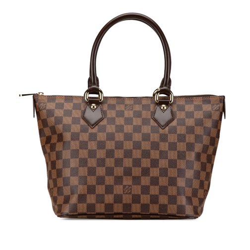 Louis Vuitton Fourre-tout 2006 Damier Ebene Saleya PM braun