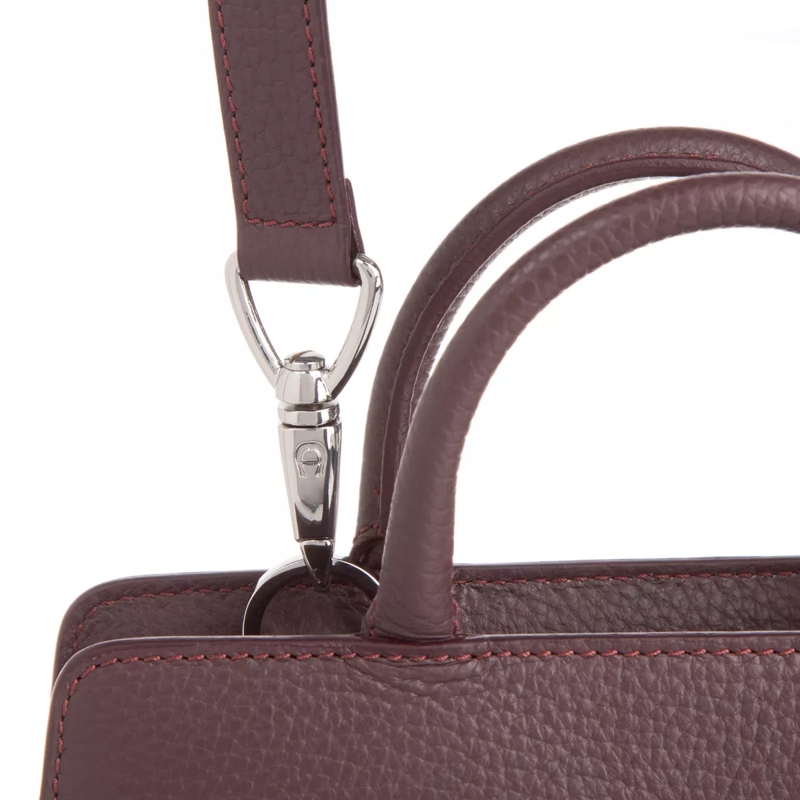 AIGNER Sac à bandoulière Cybill Burgundy(Image 7)