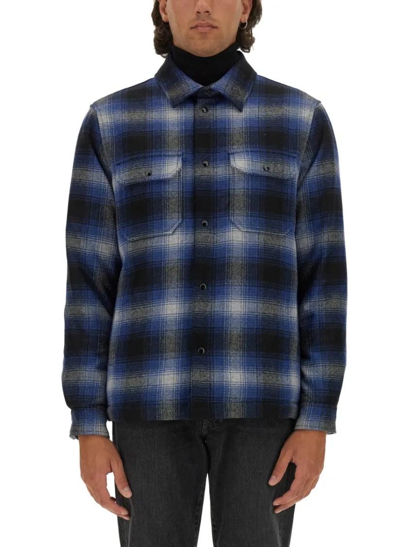 Thumbnail - Woolrich - Alaskan Jacket Shirt - Größe XL - blau