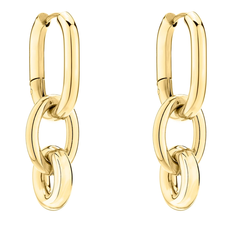 Liebeskind Berlin Ohrstecker Edelstahl Modern Knot gold(Image 14)