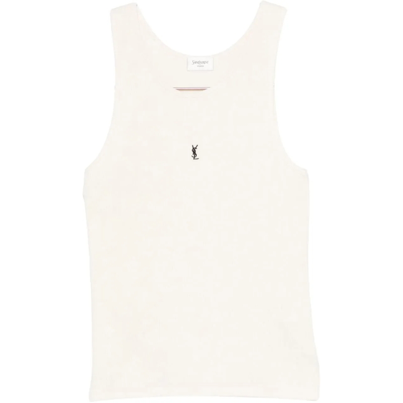 Saint Laurent Top Top White weiß