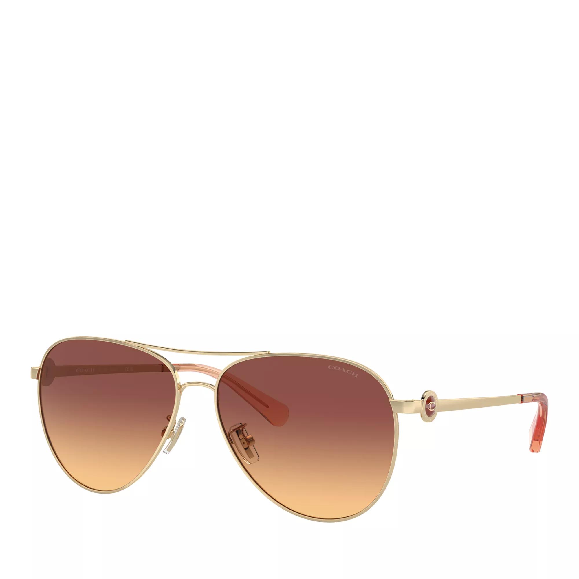 Coach Sonnenbrille - 0HC7128 58 900578 - Gr. unisize - in Gold - für Damen