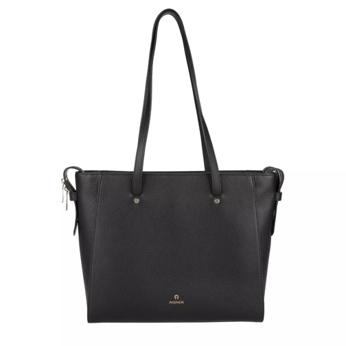 AIGNER Ivy Shopping Bag Black Sporta