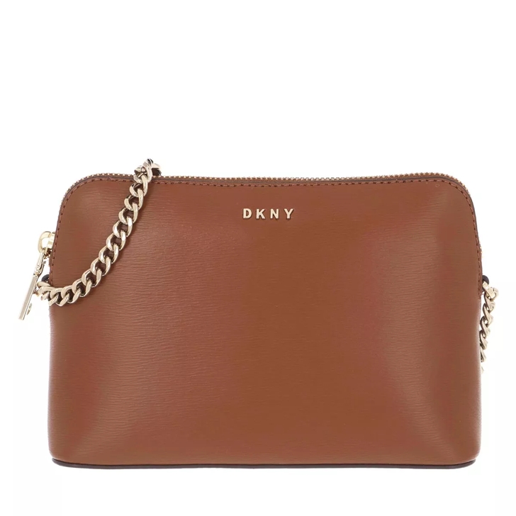 DKNY Bryant dome leather crossbody bag