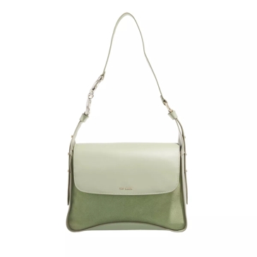 Ted Baker Cheriah Chain Detail Mini Shoulder Bag Green | Messenger