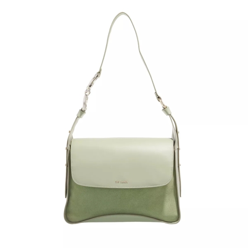 Ted Baker Cheriah Chain Detail Mini Shoulder Bag Green Valigetta ventiquattrore
