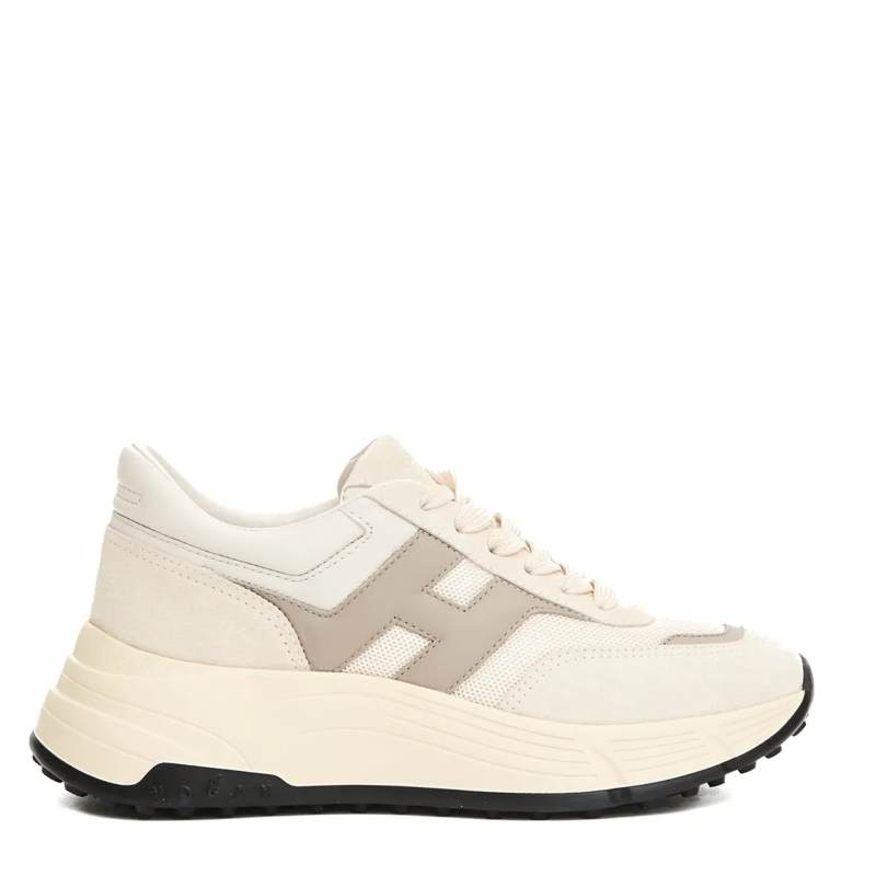 Hogan Lage-top sneaker Hi Fi Sneakers With Suede Upper Neutrals