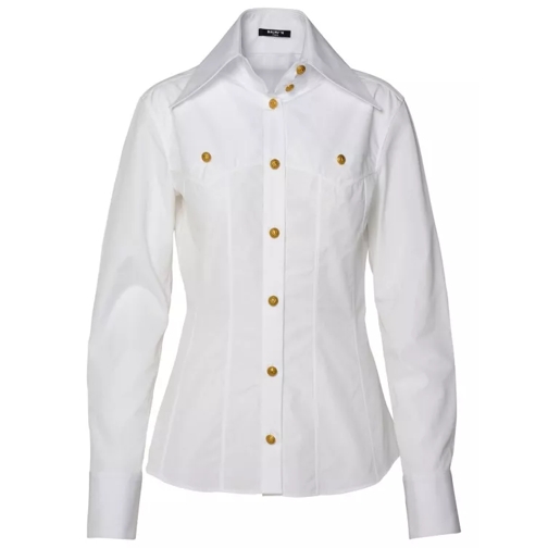 Balmain Western Shirt White 
