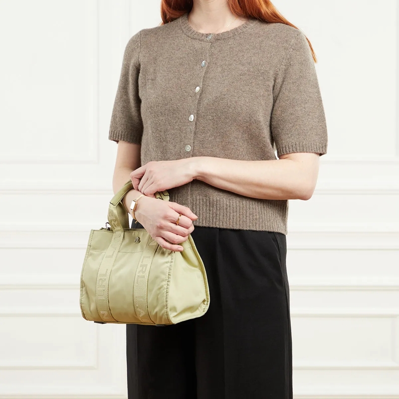 Lauren Ralph Lauren Draagtas Stevie Sm Tt Tote Small Light Olive(Image 3)