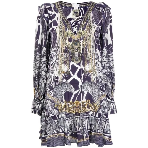 Camilla Mini Dress Wheres Your Head At Multicolored Print Multicolor 