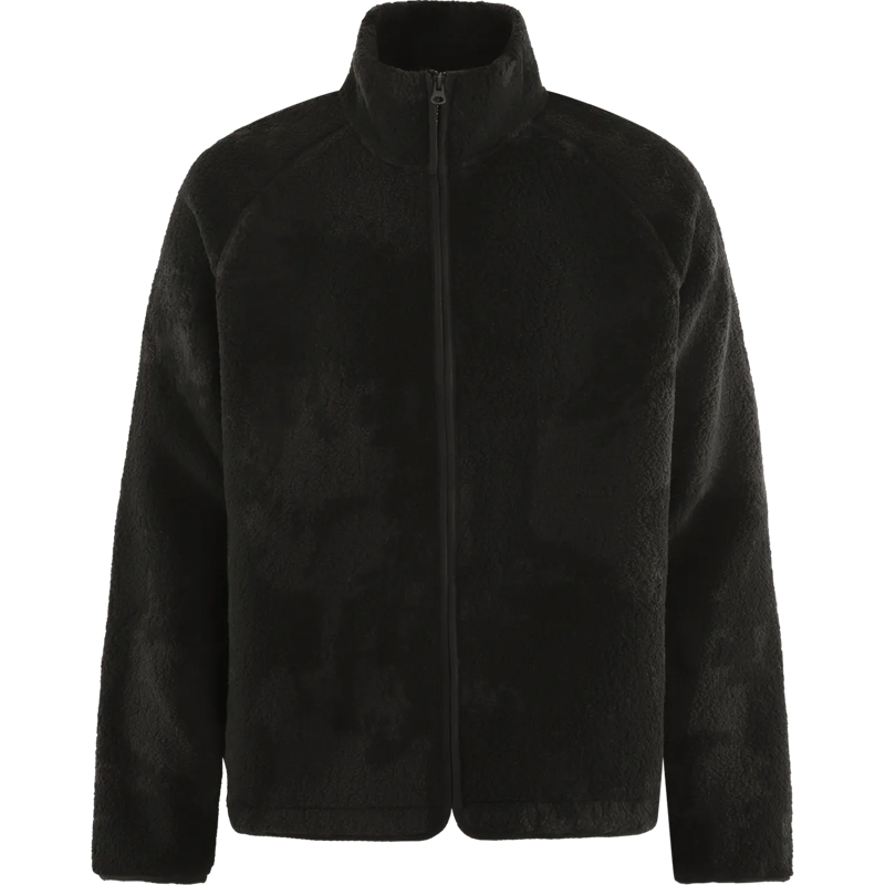 ØLÅF Daunenjacke Heren Fleece Jacket Zwart schwarz