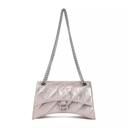 Balenciaga Crush Chain Stone Beige Leather Handbag Neutrals Schoudertas