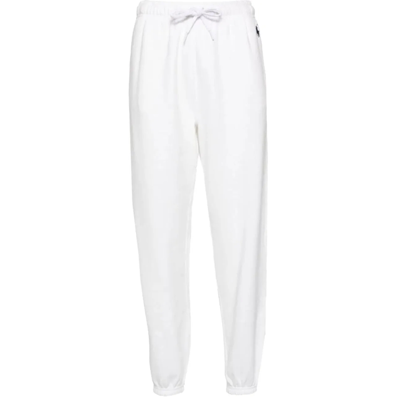 Polo Ralph Lauren Hose Ankle-Length Relaxed-Fit Athletic Pants White