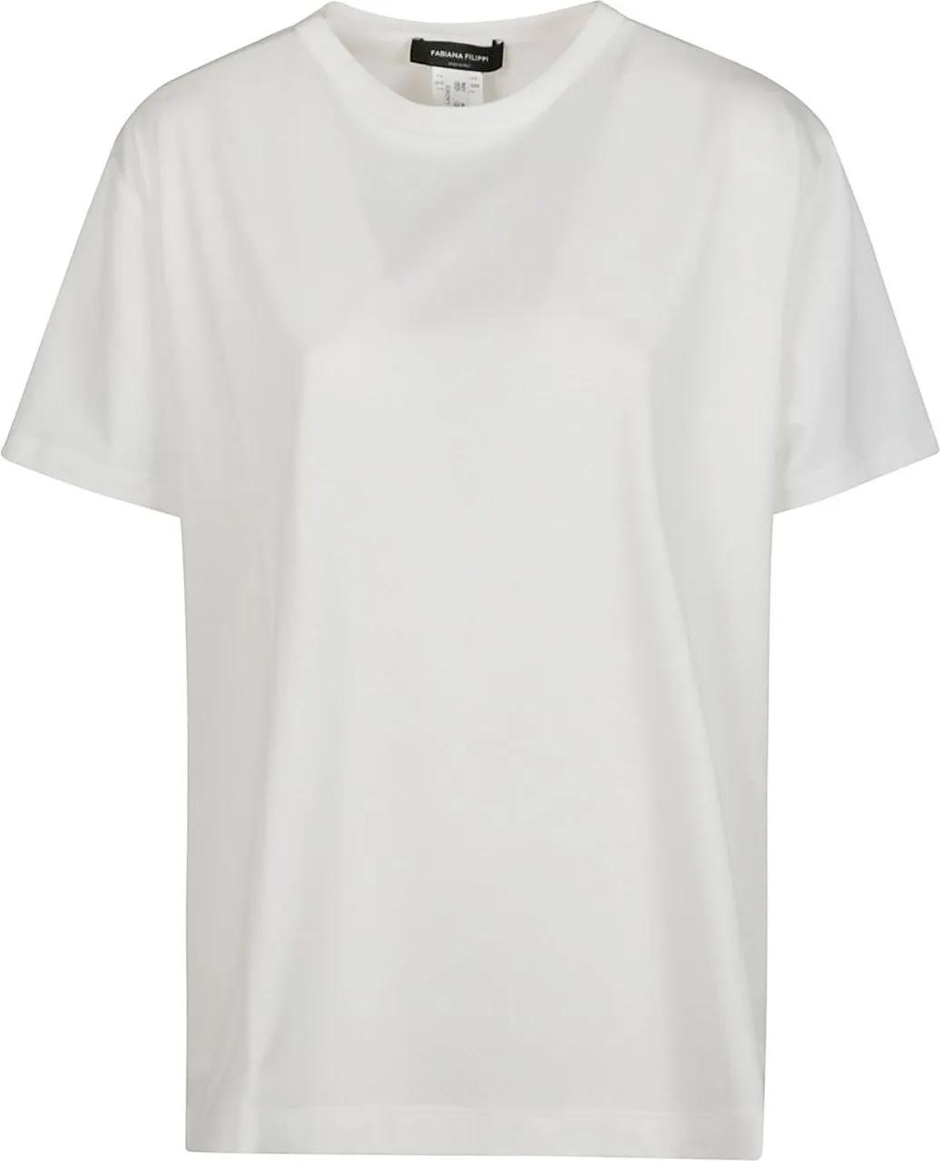 Thumbnail - Fabiana Filippi - T-shirt White - Größe 46 - weiß