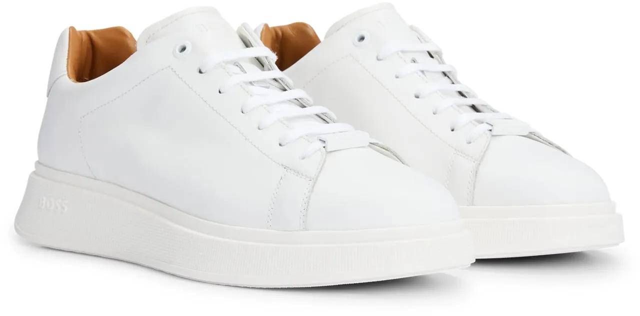 Thumbnail - Boss Loafer - Boss Flat Shoes White - Gr. 43 (EU) - in Weiß - für Damen