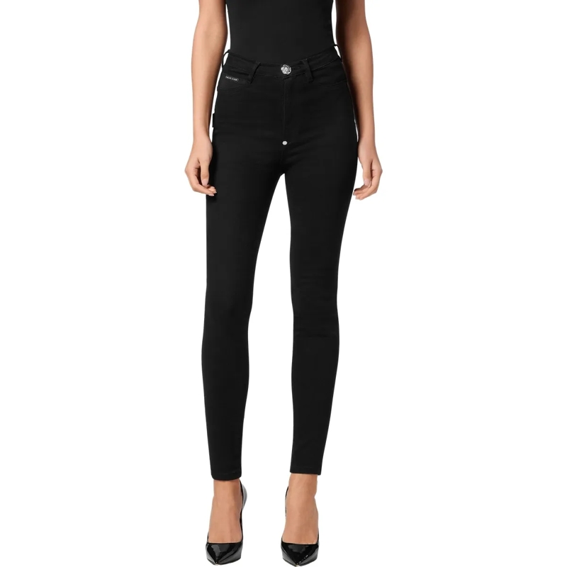 Philipp Plein Skinny-Leg-Jeans Jeggings schwarz(Image 3)