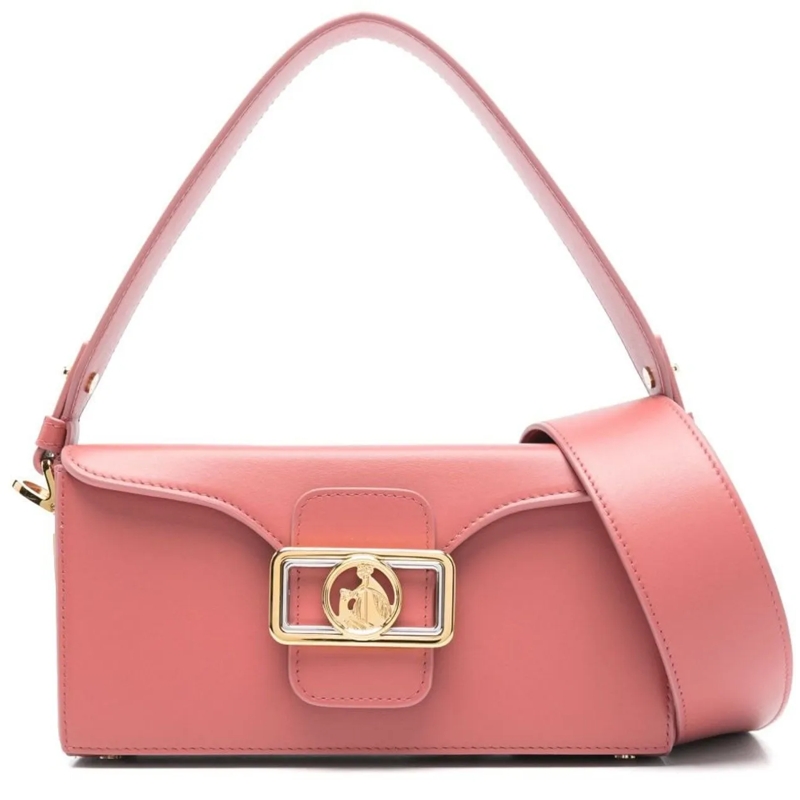 Lanvin Schultertasche Bags Litchi beige