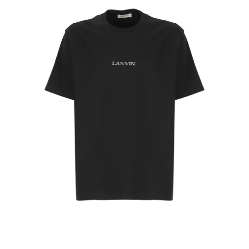 Lanvin Cotton T-Shirt Black 