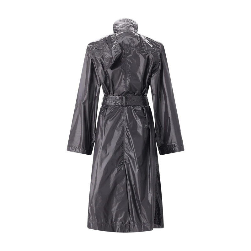 Saint Laurent  Trenchcoat aus Nylon schwarz(Image 3)