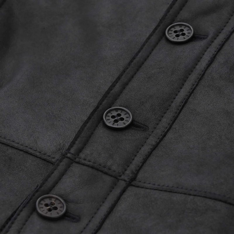 Werner Christ Lederjacke Lederjacke Leander schwarz(Image 4)