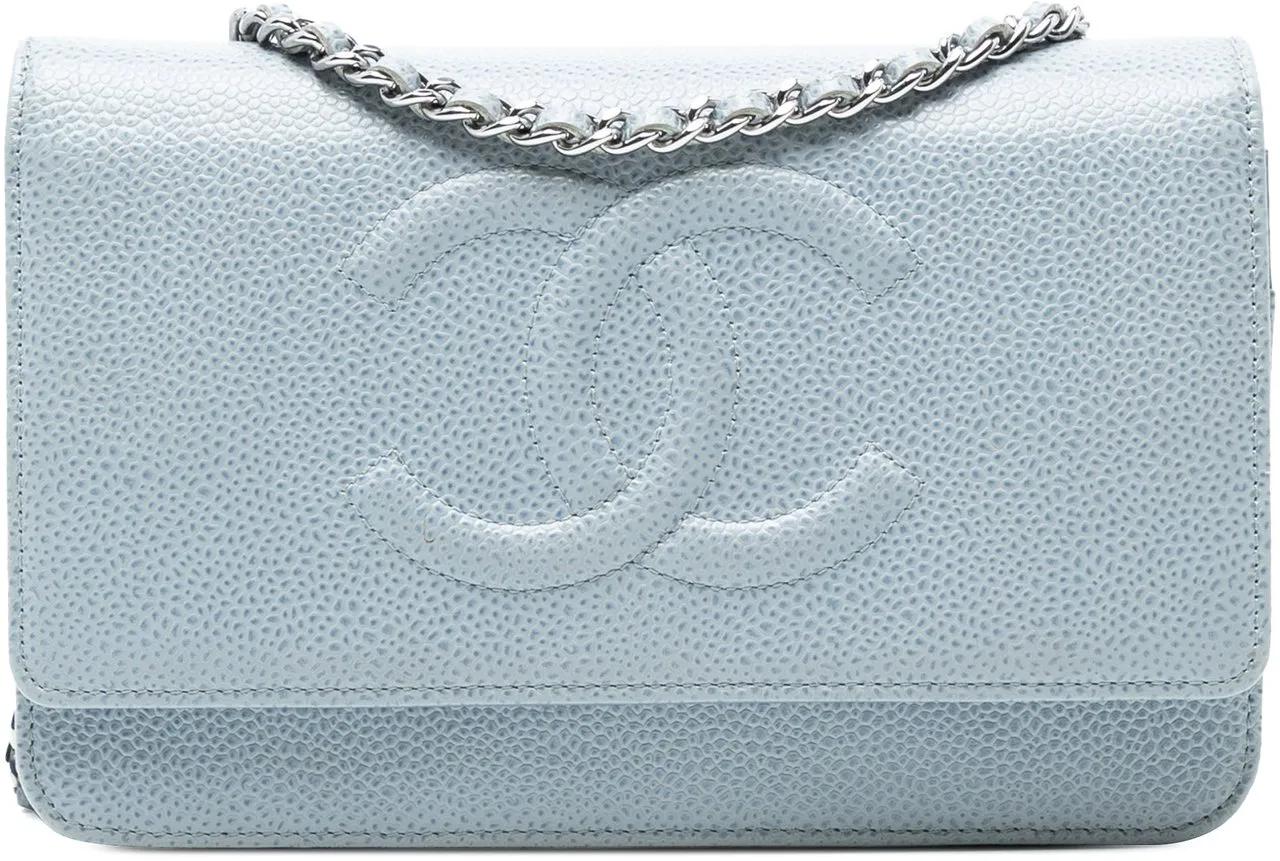 Chanel Hobo Bags - CC Caviar Wallet On Chain - Gr. unisize - in Blau - für Damen