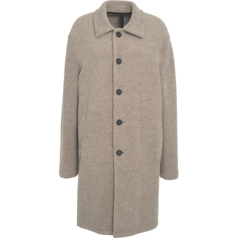 Harris Wharf Daunenjacke Wool blend coat grau