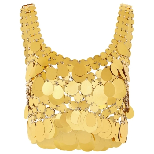 Paco Rabanne Top Haut Top Gold