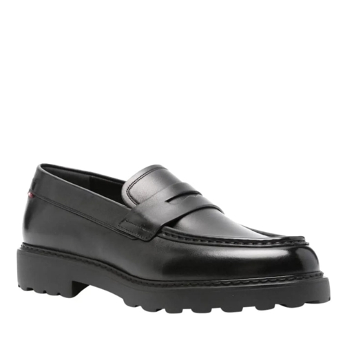 Bally Mocassin Flat shoes Black schwarz