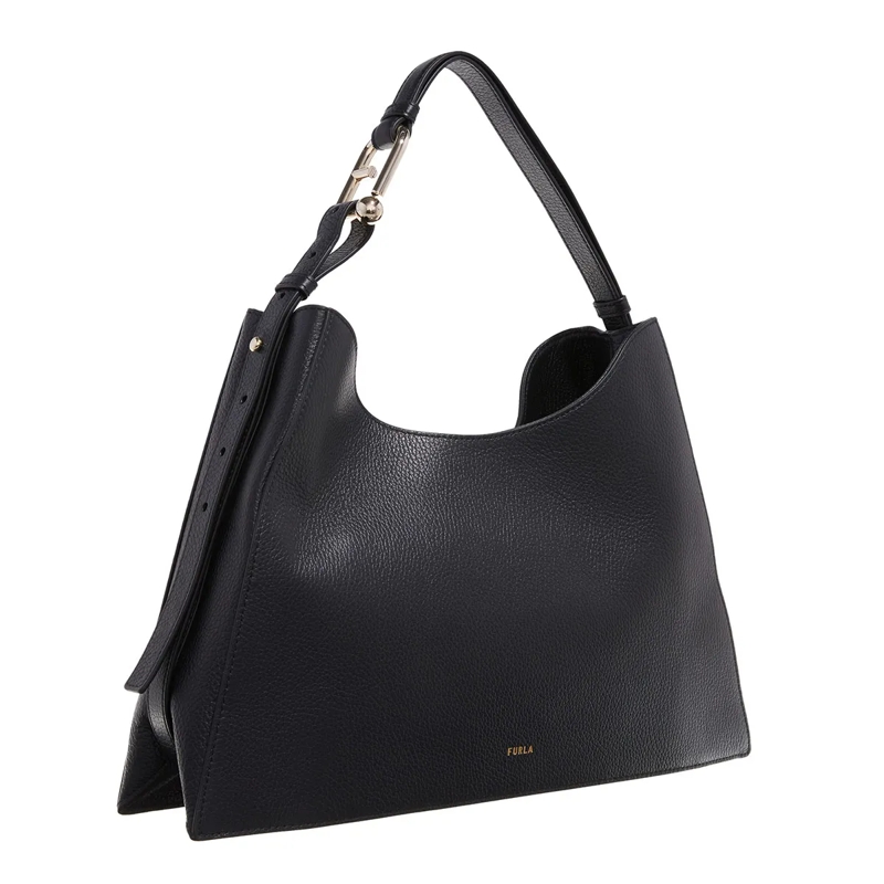 Furla Hobo Bag Furla Nuvola L Hobo Nero(Image 3)