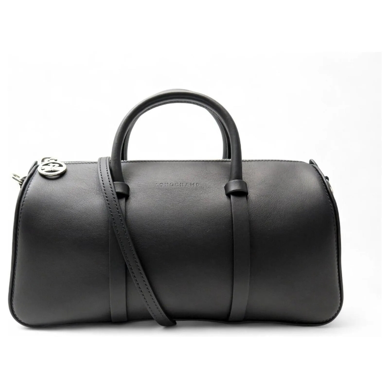 Longchamp Duffle Bag NEUE LONGCHAMP DAYLONG M 10271HFK001 SCHWARZE LEDE schwarz