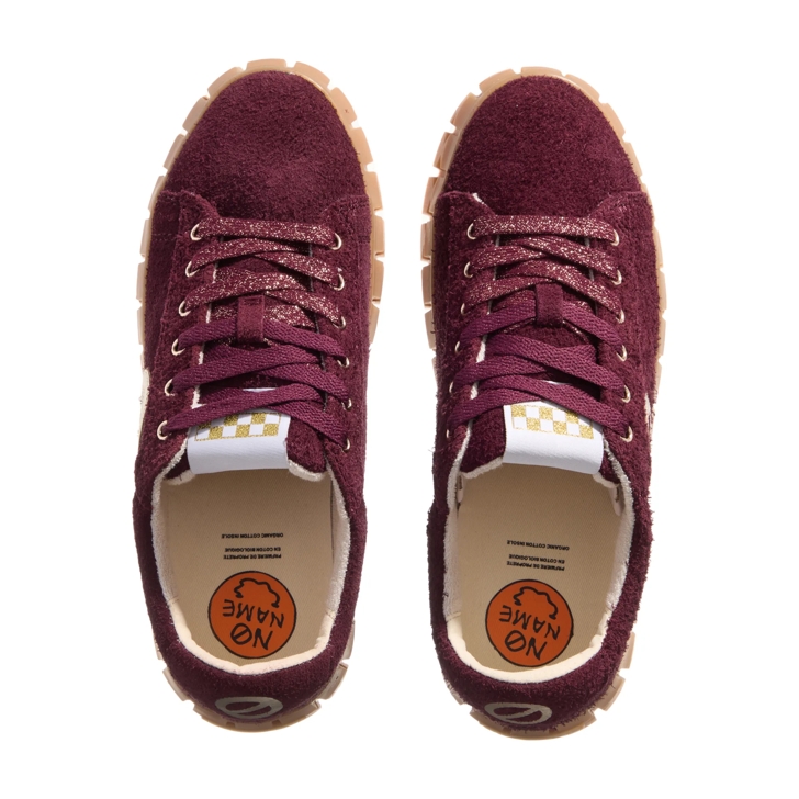 No Name Play Sneaker W Bordo L.Gold sneaker basse