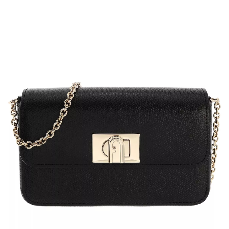 Furla Pochette Furla 1927 Mini Crossbody Nero