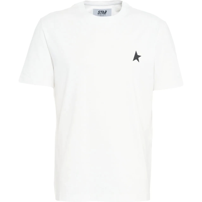 Golden Goose T-shirt T-shirt with logo weiß