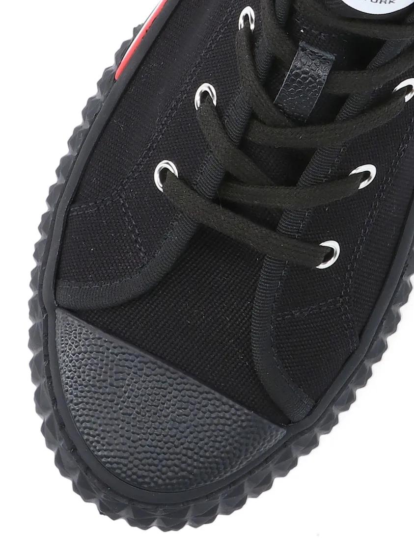 Thumbnail - Thom Browne Low-Top Sneaker - "Tricolore" High-Top Sneakers – Black - Gr. 6 - in Schwarz - für Damen