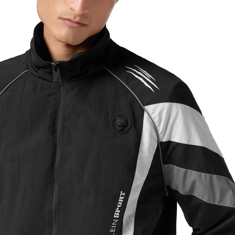 Plein Sport Daunenjacke Sweatjacke Scratch schwarz(Image 4)
