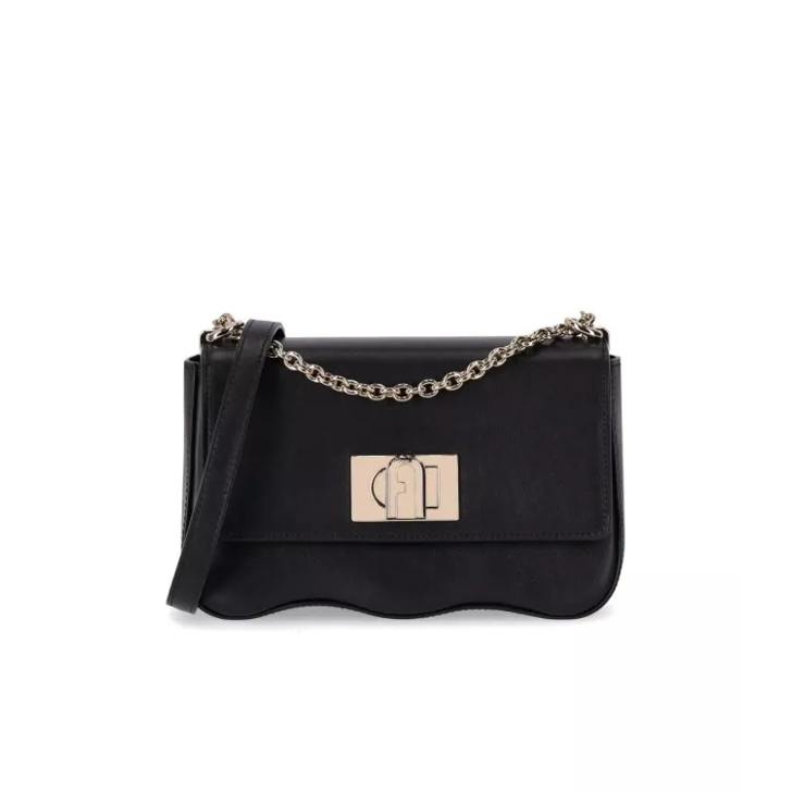 Furla mini black bag sale