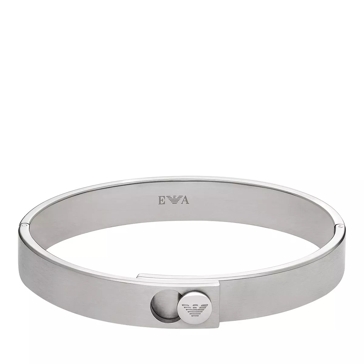 Emporio Armani Emporio Armani Stainless Steel Bangle Bracelet Silver Bangle