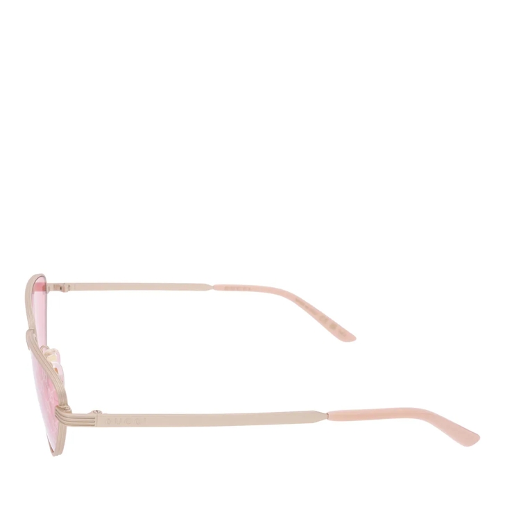 Gucci GG1879S-004 Gold-Gold-Red | Sunglasses