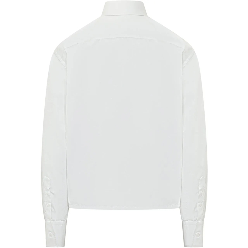 Off-White Chemisier Camicia Popeline Regolare weiß(Image 2)
