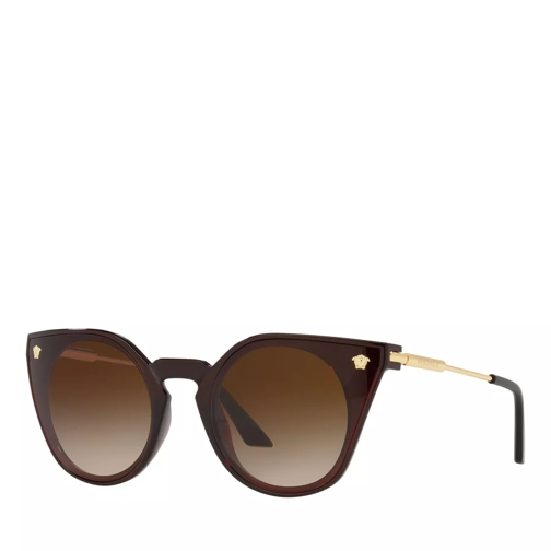 Versace Woman Sunglasses 0VE4410 Transparent Red Occhiali da sole